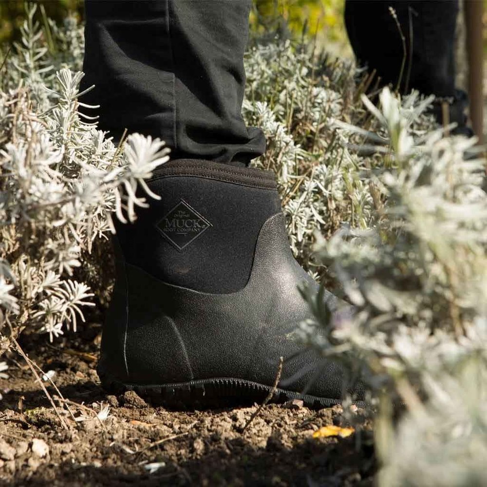 Muck Boot Muckster II Ankle Zwart Korte Tuinlaarzen Heren Muck Boot Muckster II Ankle Zwart Korte Tuinlaarzen Heren