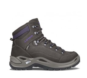 Lowa Renegade GTX Mid Slate Blackberry Wandelschoenen Dames Lowa Renegade GTX Mid Slate Blackberry Wandelschoenen Dames