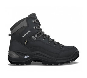Lowa Renegade Mid GTX Deep Black Wandelschoenen Heren Lowa Renegade Mid GTX Deep Black Wandelschoenen Heren