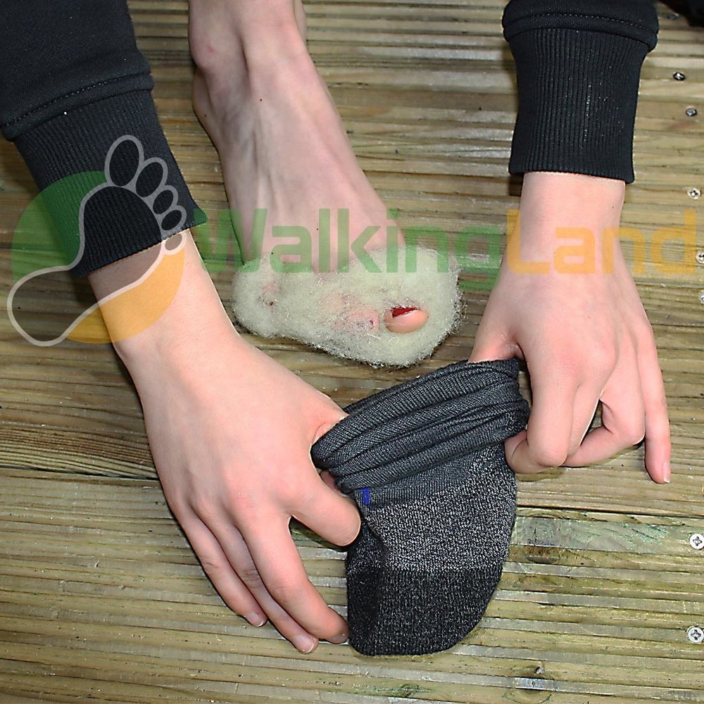 WalkingLand VoetWol - Stop Blaren 10 Gram WalkingLand VoetWol - Stop Blaren 10 Gram