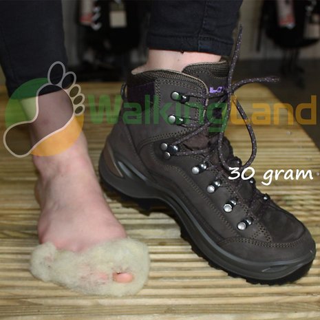 WalkingLand VoetWol - Stop Blaren 30 Gram WalkingLand VoetWol - Stop Blaren 30 Gram