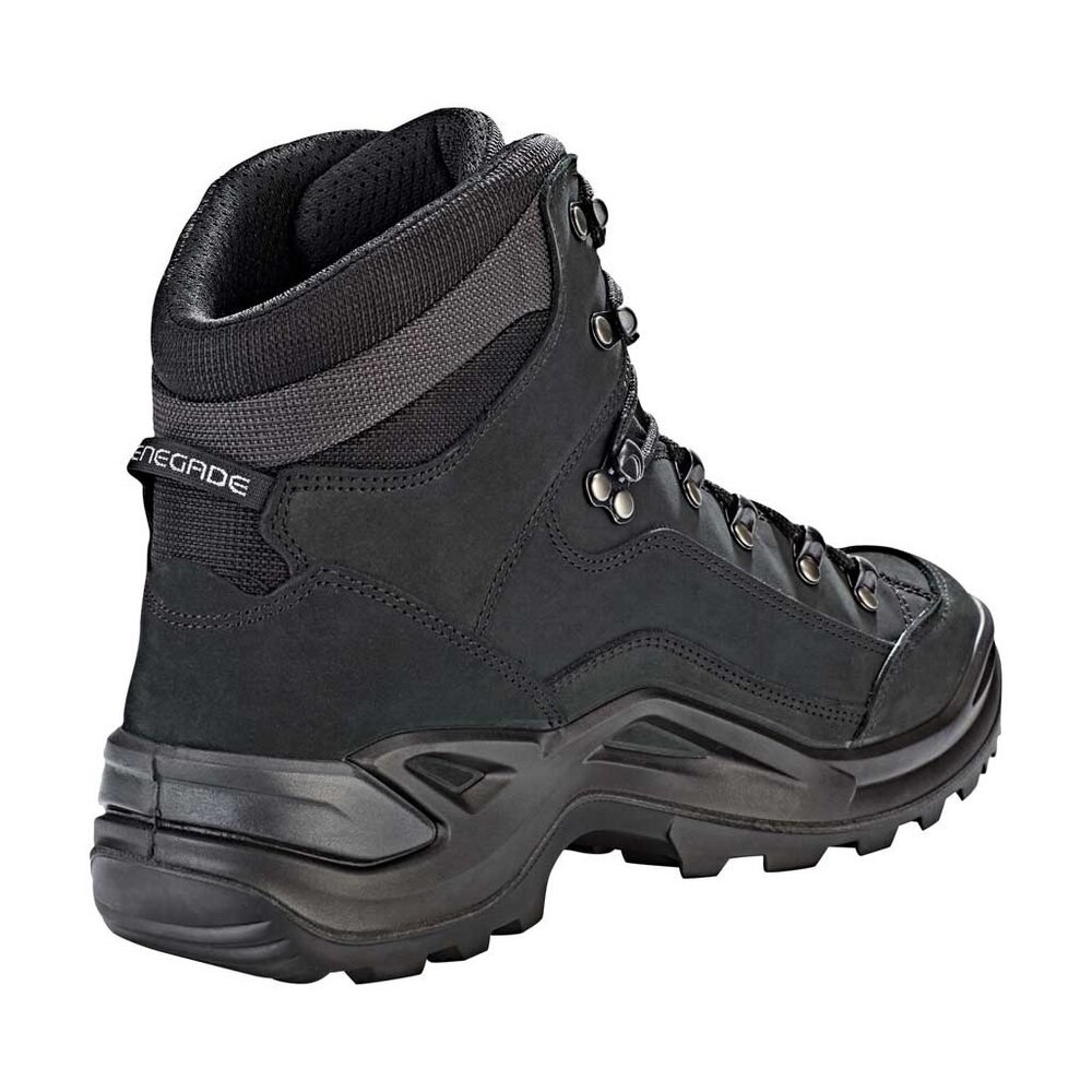 Lowa Renegade Mid GTX Deep Black Wandelschoenen Heren