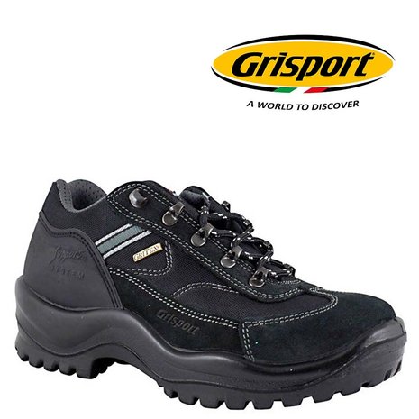 Grisport Torino Low Zwart Wandelschoenen