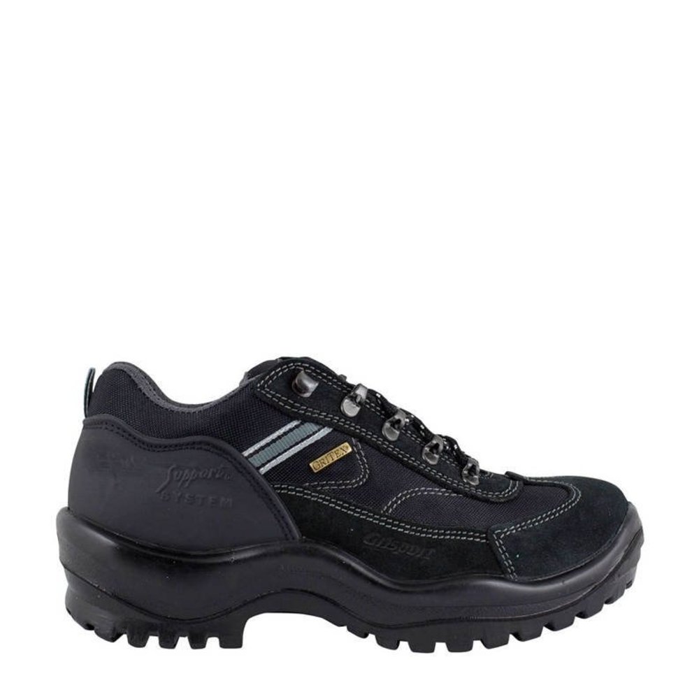 Grisport Torino Low Zwart Wandelschoenen