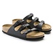 Birkenstock Florida Zwart Slippers Dames Birkenstock Florida Zwart Slippers Dames