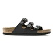 Birkenstock Florida Zwart Slippers Dames Birkenstock Florida Zwart Slippers Dames