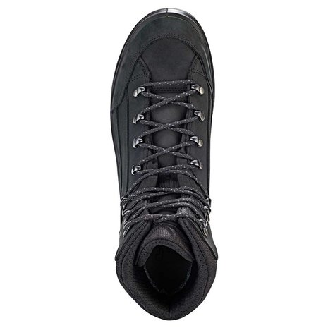 Lowa Renegade GTX Mid Wide Deep Black Wandelschoenen Heren Lowa Renegade GTX Mid Wide Deep Black Wandelschoenen Heren