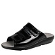 Bighorn 3001 Zwart Lak Slippers Dames Bighorn 3001 Zwart Lak Slippers Dames
