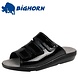 Bighorn 3001 Zwart Lak Slippers Dames Bighorn 3001 Zwart Lak Slippers Dames