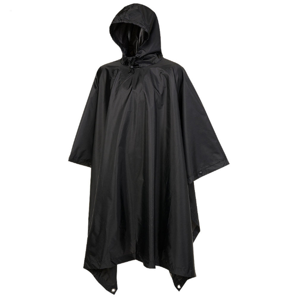 Brandit Ripstop Zwart One-Size Poncho