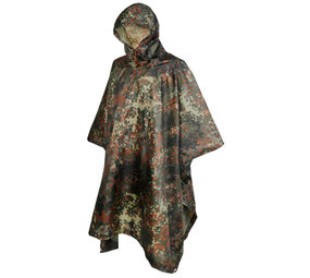 Brandit Ripstop Flecktarn One-Size Poncho Brandit Ripstop Flecktarn One-Size Poncho