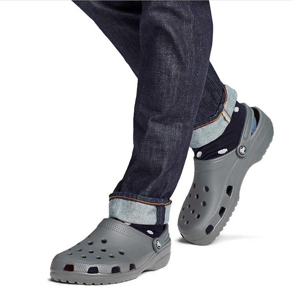 Crocs Classic Slate-Grey Klompen Crocs Classic Slate-Grey Klompen