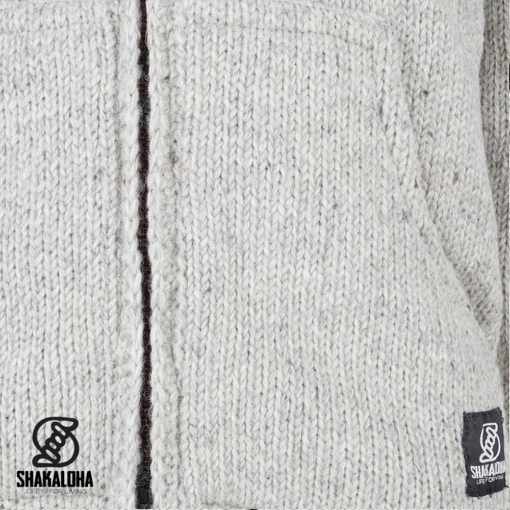 Shakaloha Crush Ziphood Grijs Vest Heren Shakaloha Crush Ziphood Grijs Vest Heren