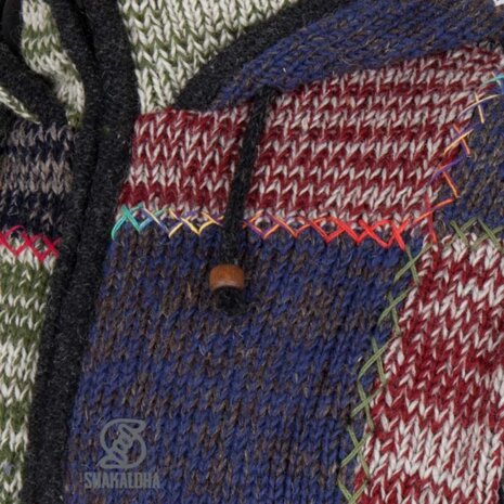 Shakaloha Patch Ziphood Fade Multi Vest Heren Shakaloha Patch Ziphood Fade Multi Vest Heren