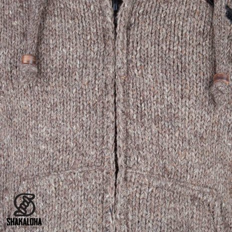 Shakaloha Crush Ziphood Light Brown Vest Heren Shakaloha Crush Ziphood Light Brown Vest Heren