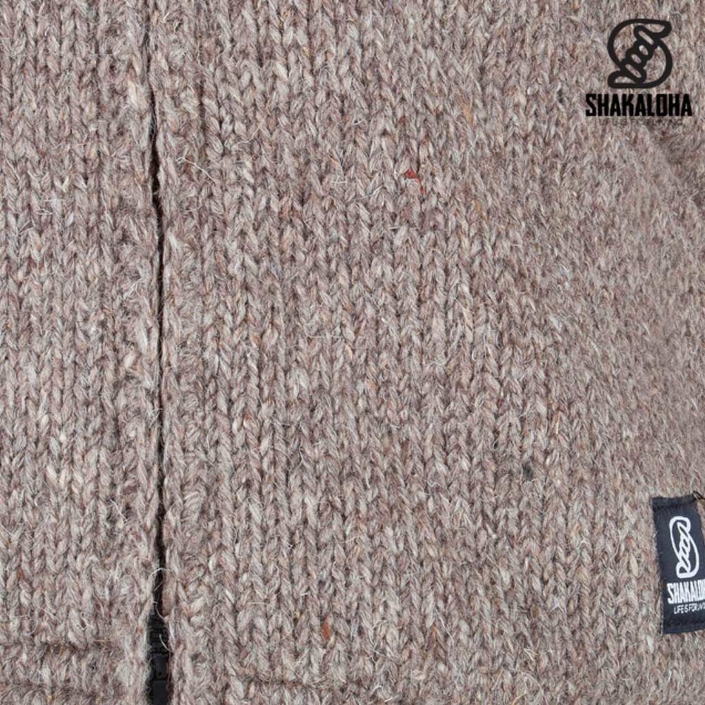 Shakaloha Crush Ziphood Light Brown Vest Heren Shakaloha Crush Ziphood Light Brown Vest Heren