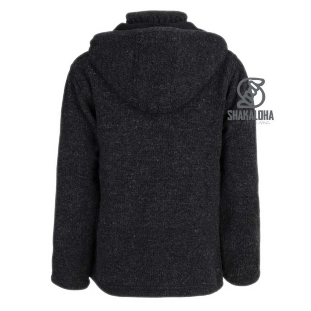 Shakaloha Crawford Ziphood Antracite Nepal Vest Dames Shakaloha Crawford Ziphood Antracite Nepal Vest Dames