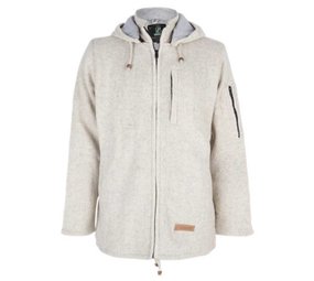 Shakaloha Splendor Ziphood Beige Vest Heren Shakaloha Splendor Ziphood Beige Vest Heren