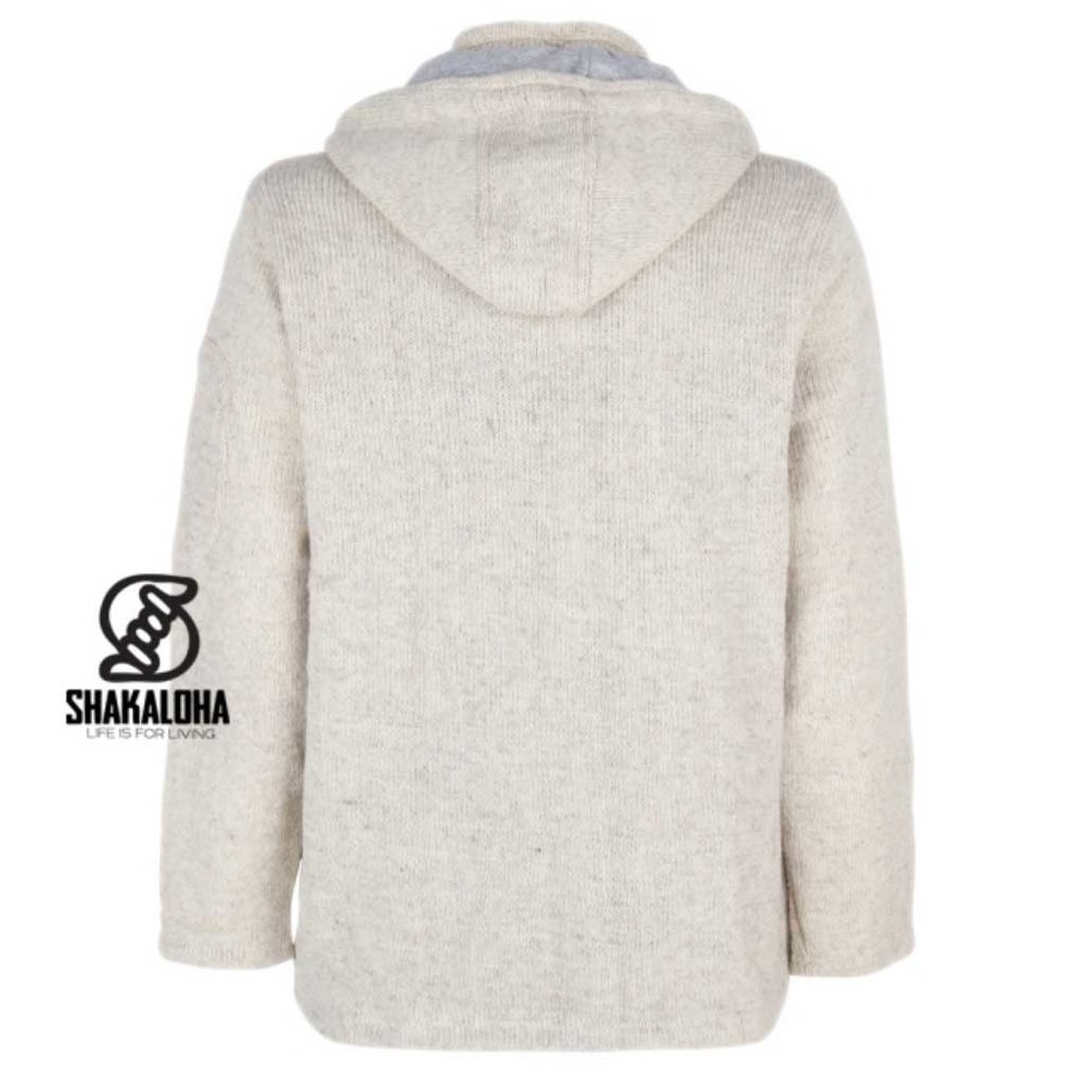 Shakaloha Splendor Ziphood Beige Vest Heren Shakaloha Splendor Ziphood Beige Vest Heren