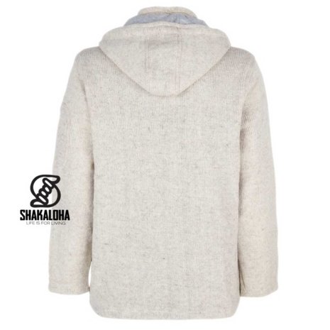 Shakaloha Splendor Ziphood Beige Vest Heren Shakaloha Splendor Ziphood Beige Vest Heren