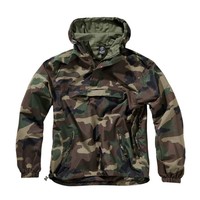 Brandit Summer Windbreaker Woodland Heren