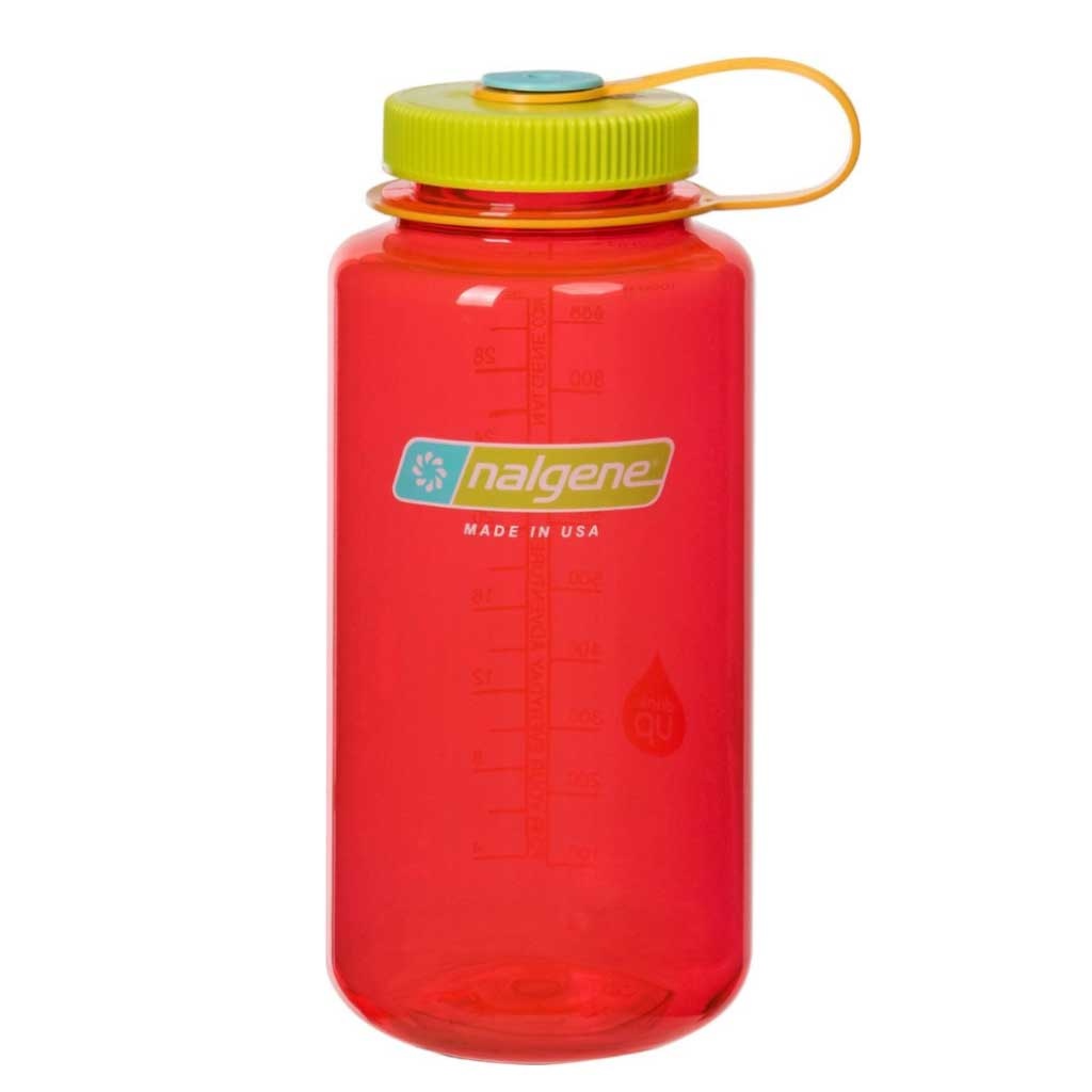 Wide-Mouth Loop Top 1 Liter Pomegranate Drinkfles