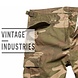 Vintage Industries M65 Heavy Satin Pants Woodland Outdoorbroek Heren Vintage Industries M65 Heavy Satin Pants Woodland Outdoorbroek Heren