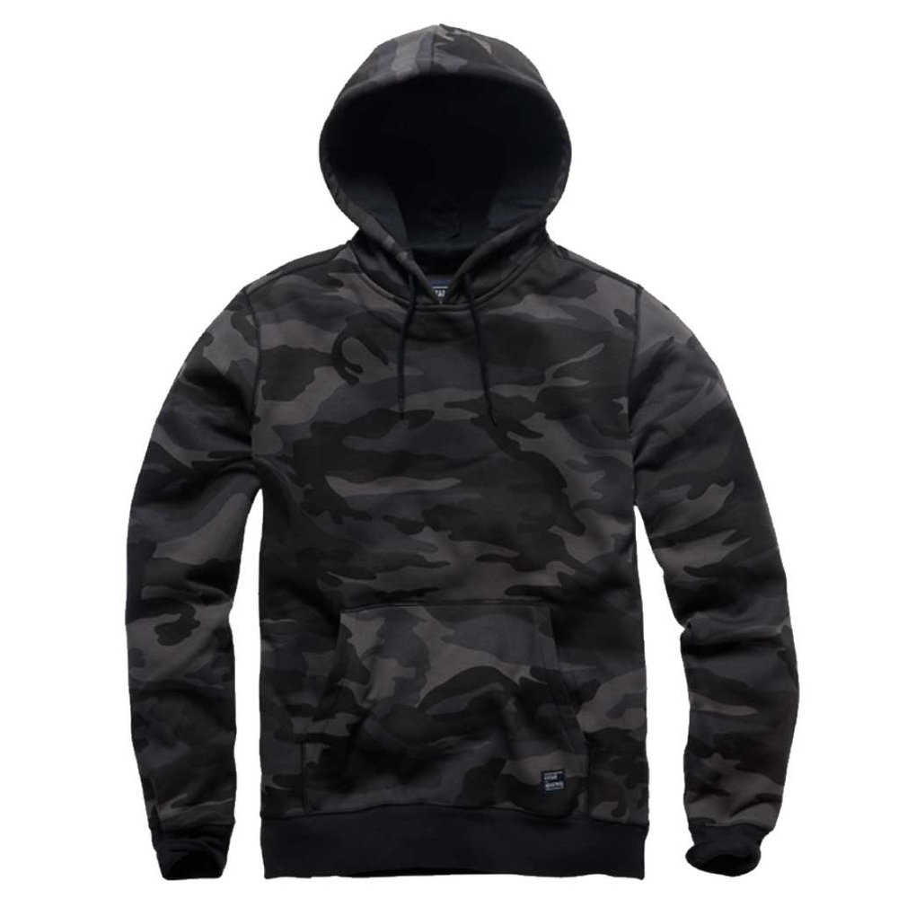 Vintage Industries Derby Dark Camo Hoodie Sweater Heren Vintage Industries Derby Dark Camo Hoodie Sweater Heren