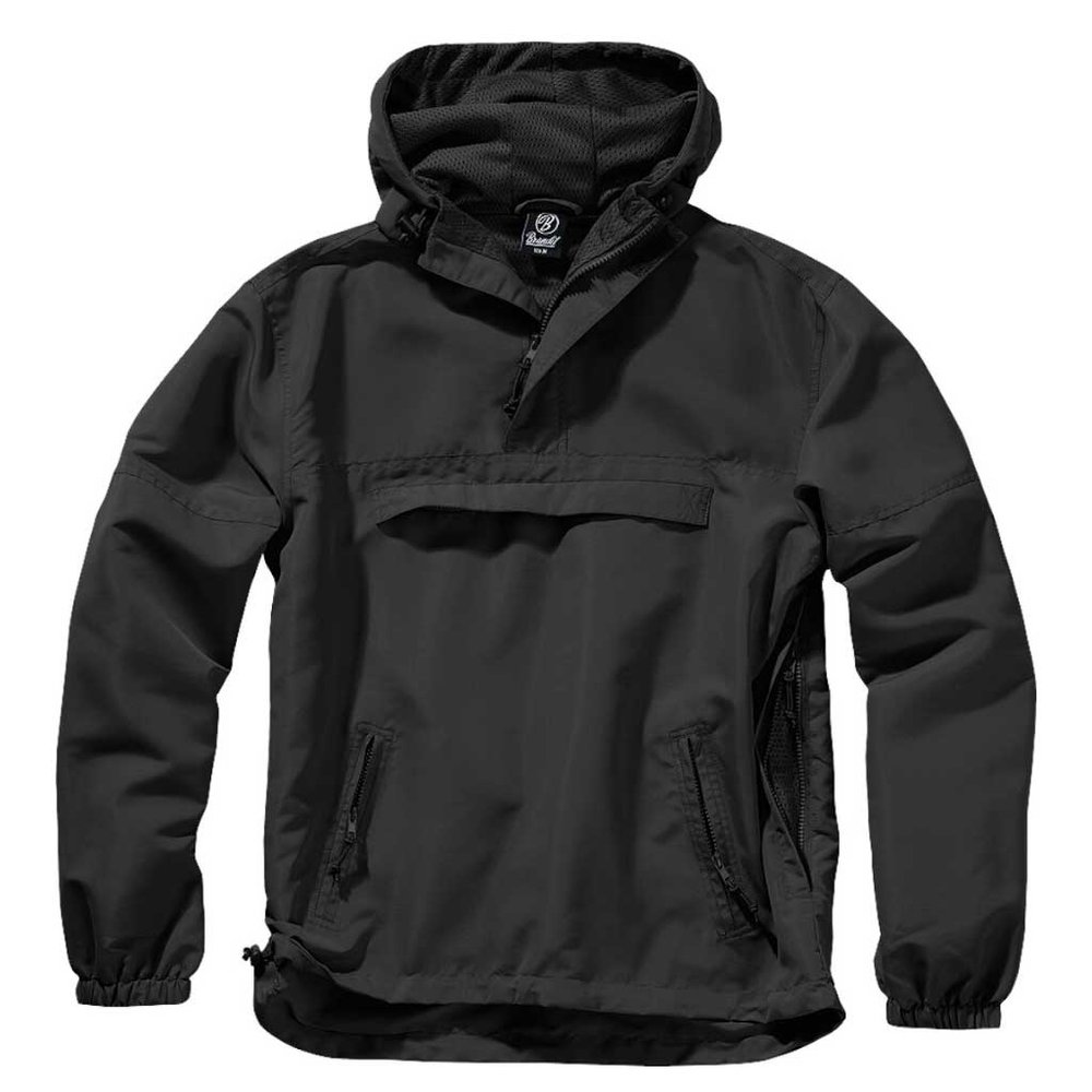 Brandit Summer Black Windbreaker Heren