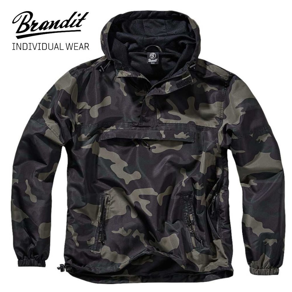 Brandit Summer Darkcamo Windbreaker Heren Brandit Summer Darkcamo Windbreaker Heren