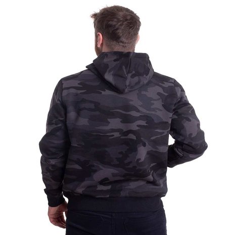 Vintage Industries Derby Dark Camo Hoodie Sweater Heren Vintage Industries Derby Dark Camo Hoodie Sweater Heren