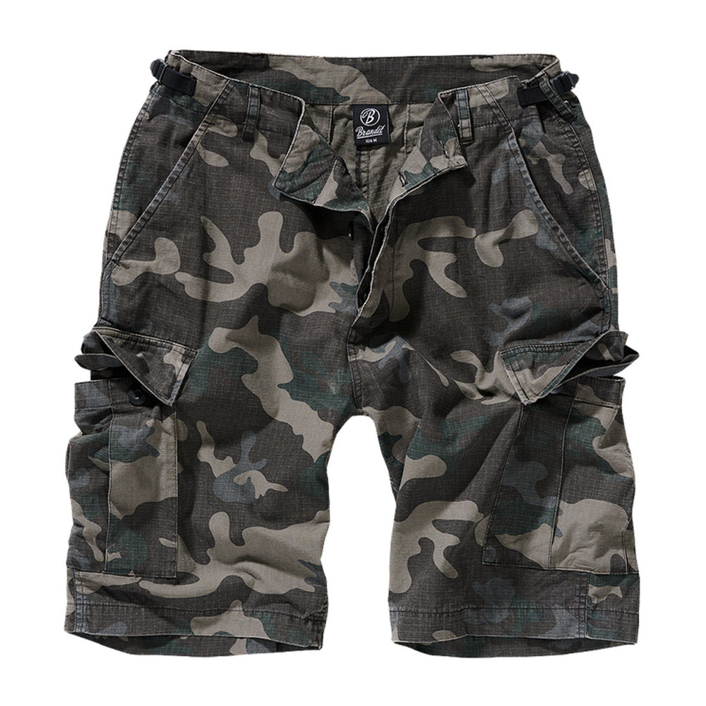 Brandit BDU Ripstop Dark Camo Shorts Heren Brandit BDU Ripstop Dark Camo Shorts Heren