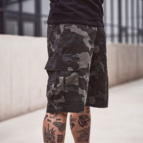 Brandit BDU Ripstop Dark Camo Shorts Heren Brandit BDU Ripstop Dark Camo Shorts Heren