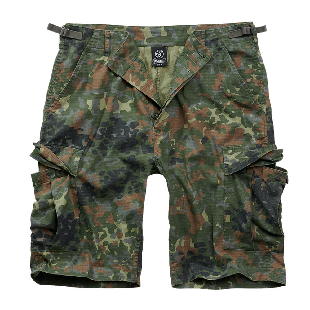 Brandit BDU Ripstop Flecktarn Shorts Heren Brandit BDU Ripstop Flecktarn Shorts Heren