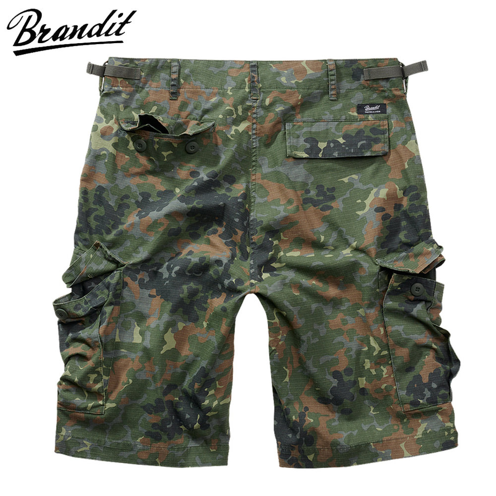 Brandit BDU Ripstop Flecktarn Shorts Heren Brandit BDU Ripstop Flecktarn Shorts Heren
