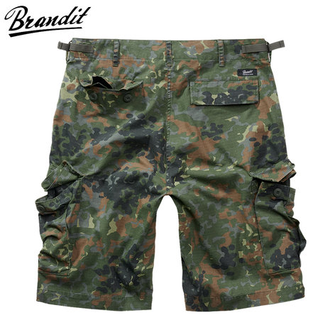 Brandit BDU Ripstop Flecktarn Shorts Heren Brandit BDU Ripstop Flecktarn Shorts Heren