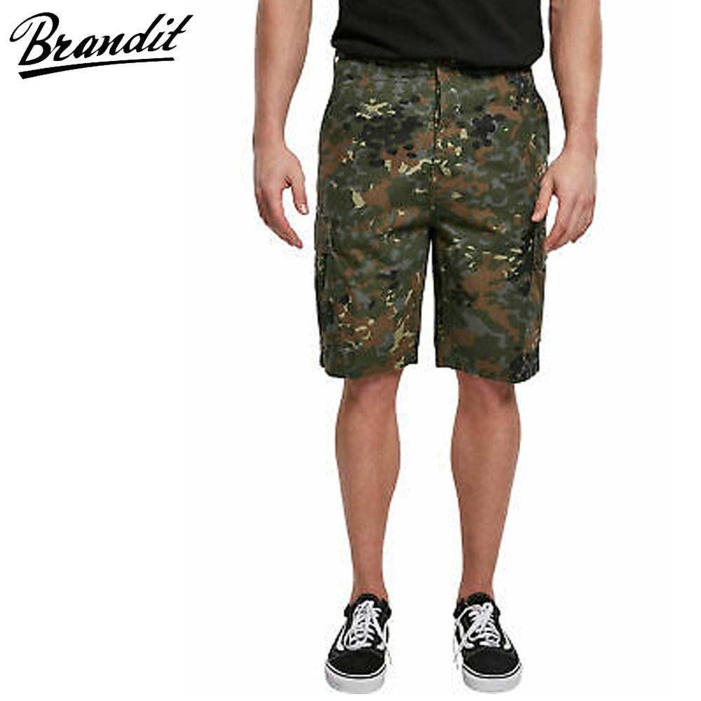 Brandit BDU Ripstop Flecktarn Shorts Heren Brandit BDU Ripstop Flecktarn Shorts Heren