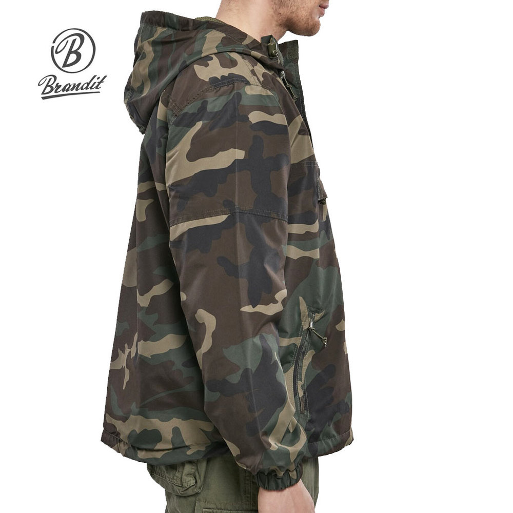 Brandit Summer Darkcamo Windbreaker Heren Brandit Summer Darkcamo Windbreaker Heren