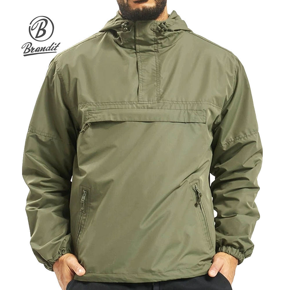 Brandit Summer Olive Windbreaker Heren Brandit Summer Olive Windbreaker Heren
