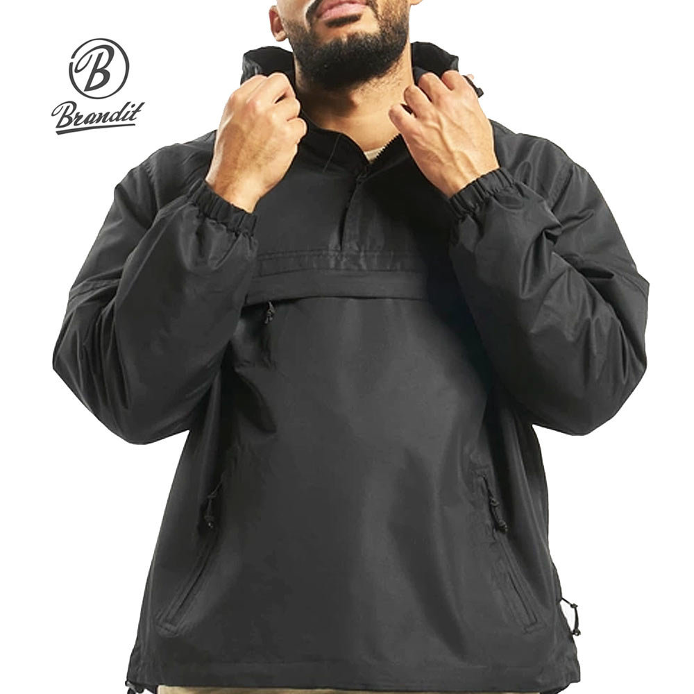 Brandit Summer Black Windbreaker Heren