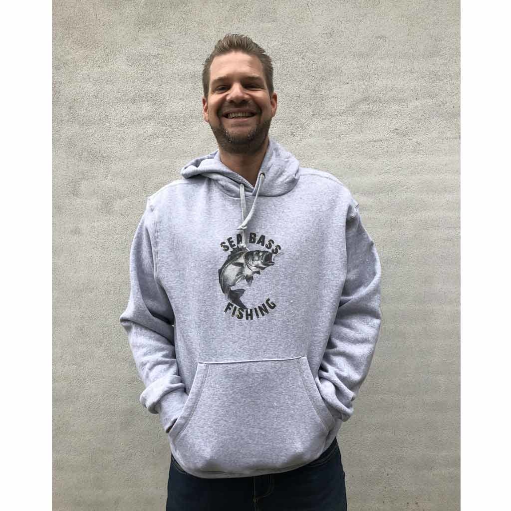 Hooded Sweater Sea Bass Licht Grijs Heren Hooded Sweater Sea Bass Licht Grijs Heren