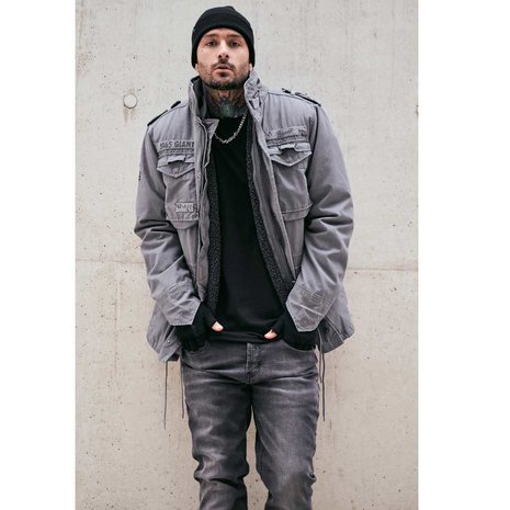 Brandit M65 Giant Charcoal Grey Winterjas Heren
