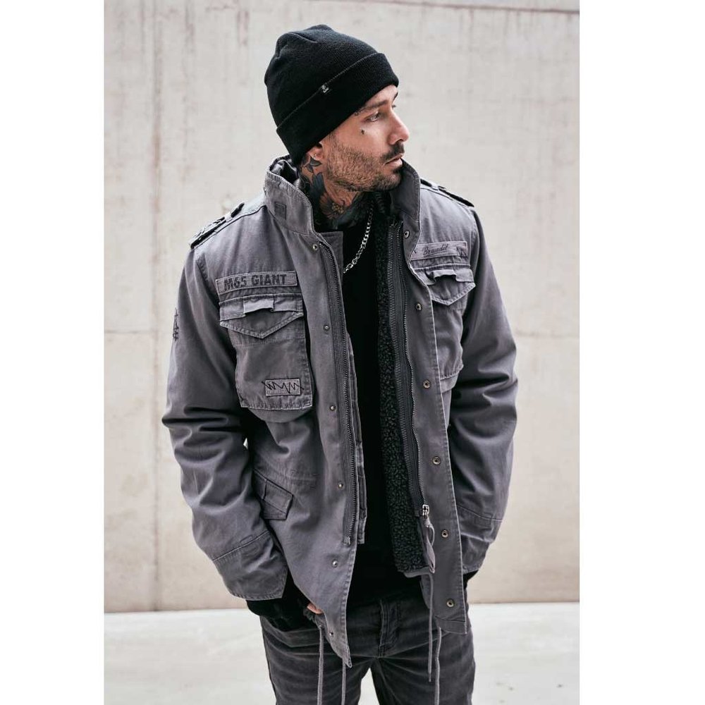 Brandit M-65 Giant Charcoal Grey Winterjas Heren