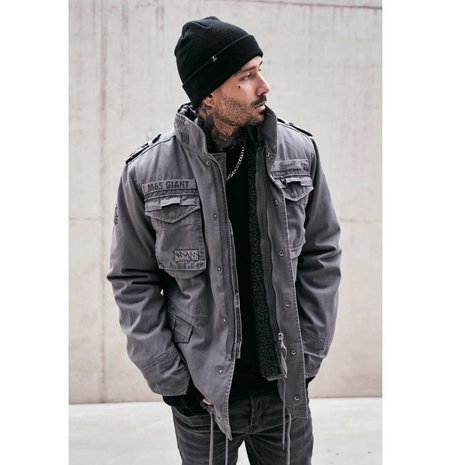 Brandit M65 Giant Charcoal Grey Winterjas Heren