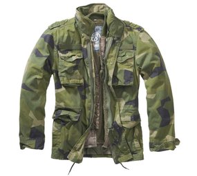 Brandit M65 Giant Swedish Camo Winterjas Heren