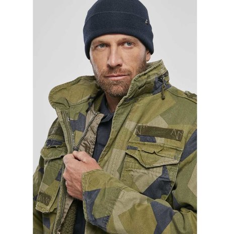 Brandit M-65 Giant Swedish Camo Winterjas Heren Brandit M-65 Giant Swedish Camo Winterjas Heren
