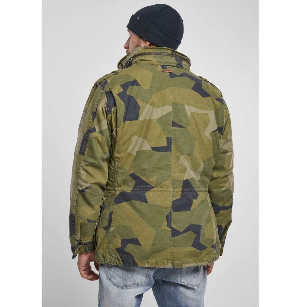 Brandit M-65 Giant Swedish Camo Winterjas Heren Brandit M-65 Giant Swedish Camo Winterjas Heren