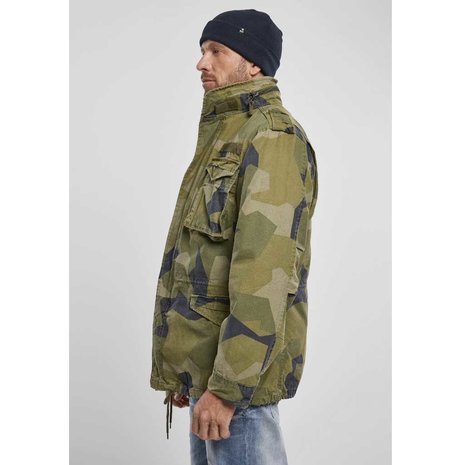 Brandit M-65 Giant Swedish Camo Winterjas Heren Brandit M-65 Giant Swedish Camo Winterjas Heren