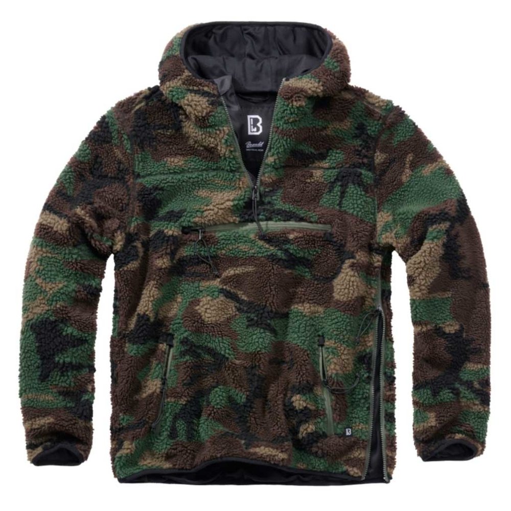 Brandit Teddyfleece Worker Woodland Pullover Heren