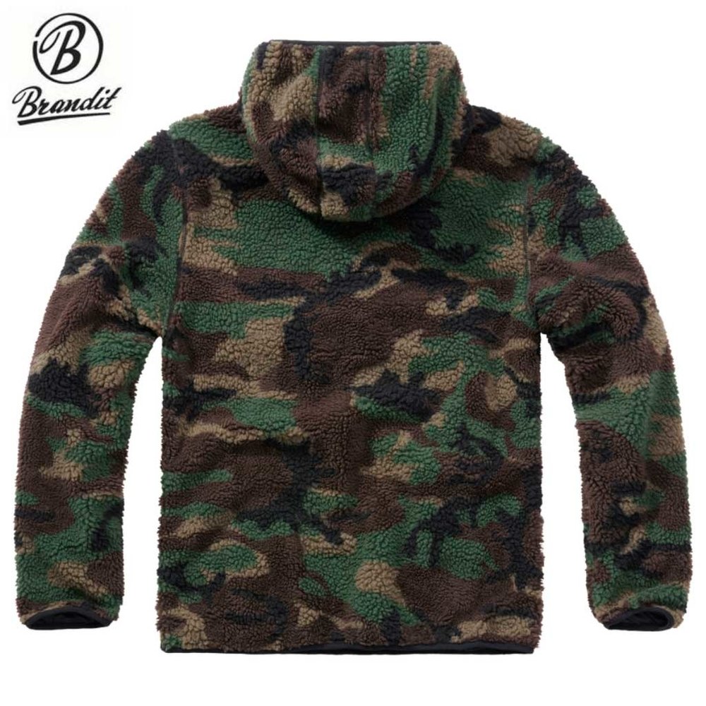 Brandit Teddyfleece Worker Woodland Pullover Heren